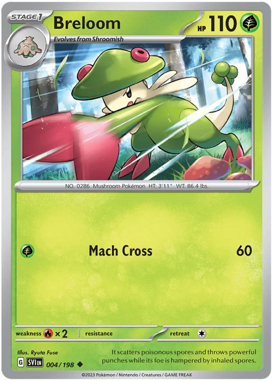 Breloom (004/198) - Scarlet & Violet