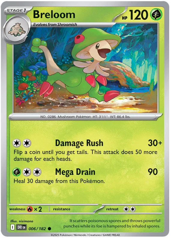 Breloom (006/182) - Destined Rivals