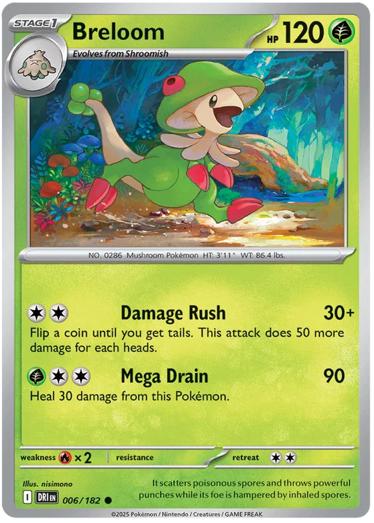 Breloom (006/182) - Destined Rivals