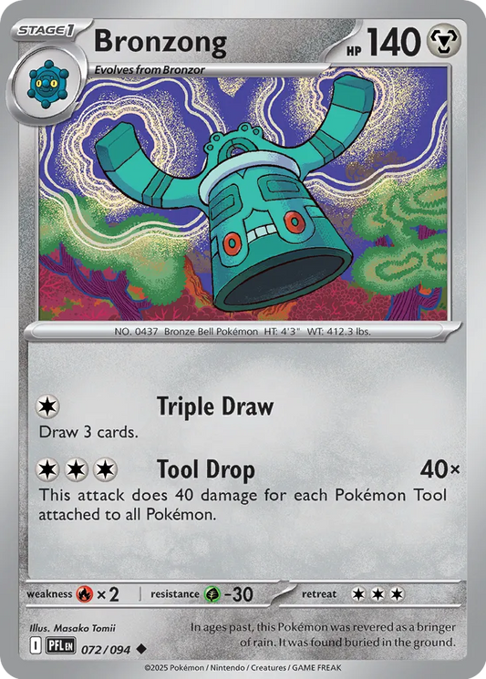 Bronzong (072/094) - Phantasmal Flames