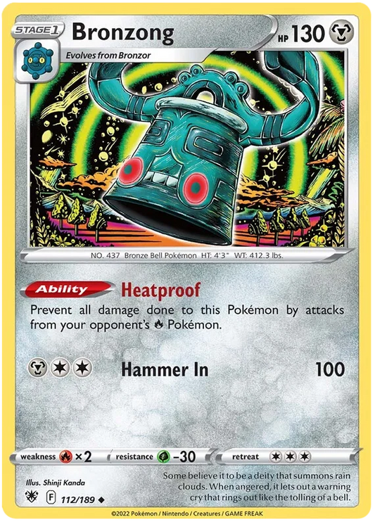 Bronzong (112/189) - Astral Radiance