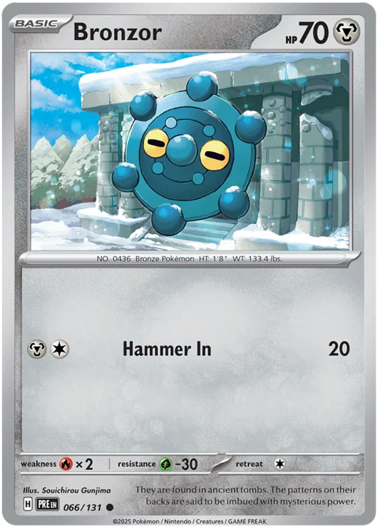 Bronzor (066/131) - Prismatic Evolutions