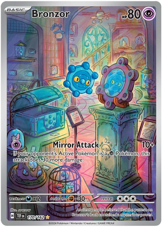 Bronzor (170/162) Illustration Rare - Temporal Forces