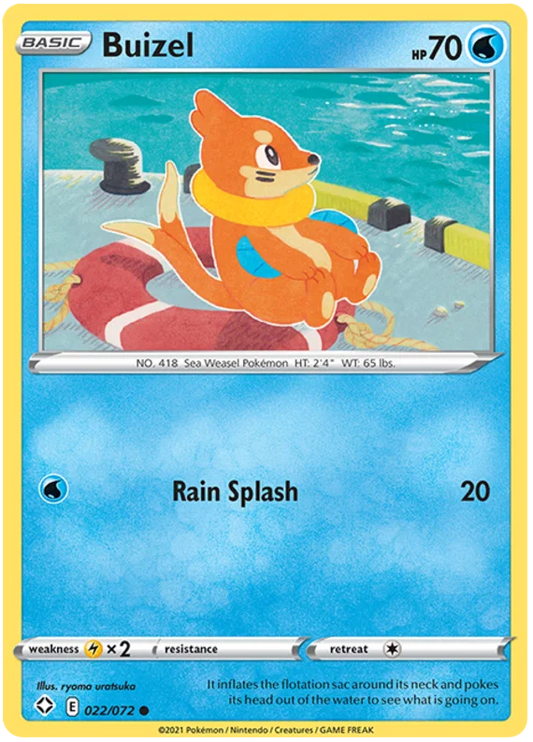 Buizel (022/072) - Shining Fates