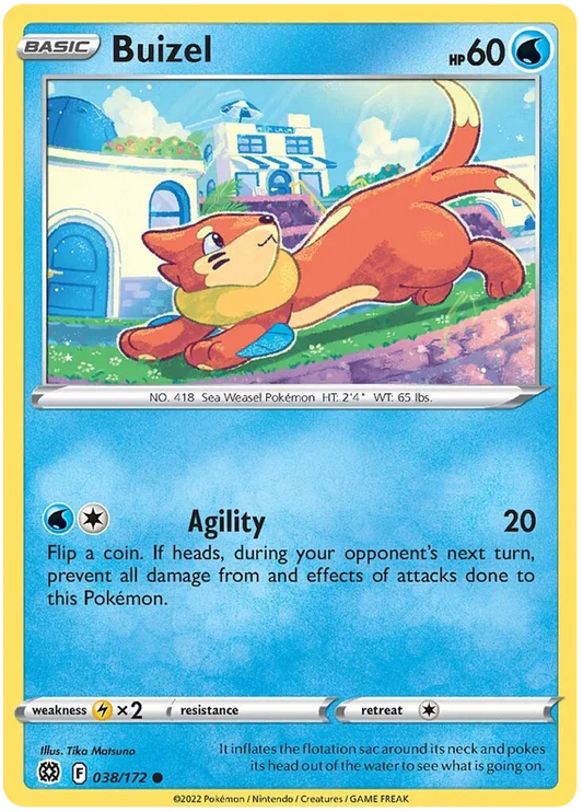 Buizel (038/172) - Brilliant Stars