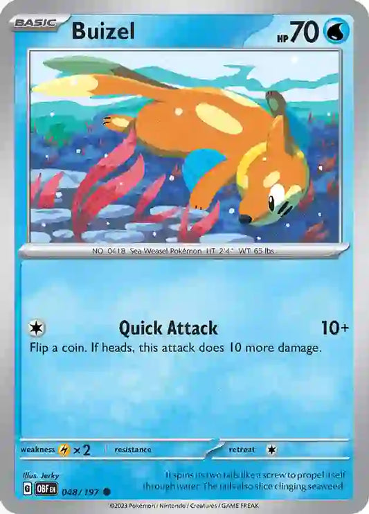 Buizel (048/197) - Obsidian Flames
