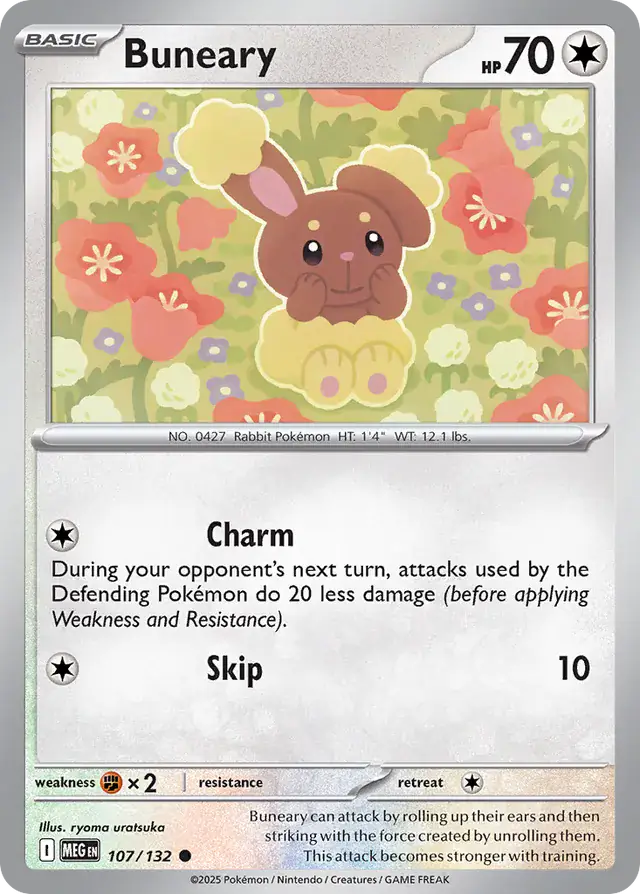 Buneary (107/132) - Mega Evolution