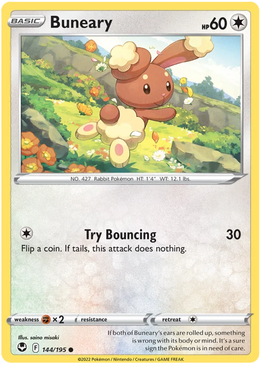 Buneary (144/195) - Silver Tempest