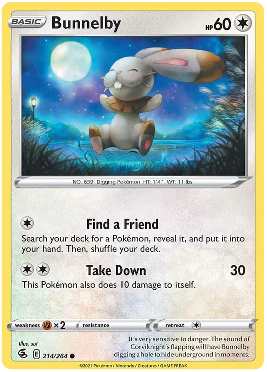 Bunnelby (214/264) - Fusion Strike