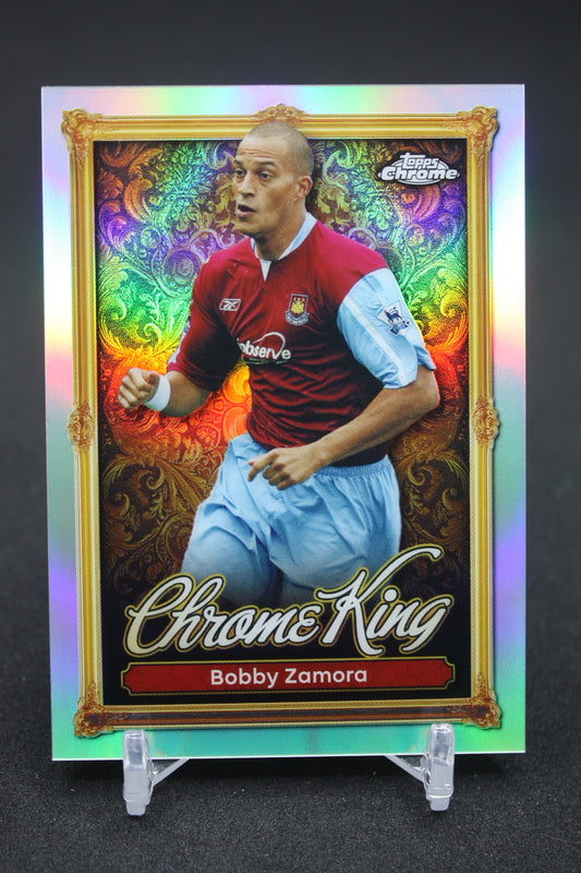 2025/26 Bobby Zamora West Ham United Chrome Kings #CK19