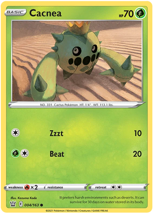 Cacnea (004/163) - Battle Styles