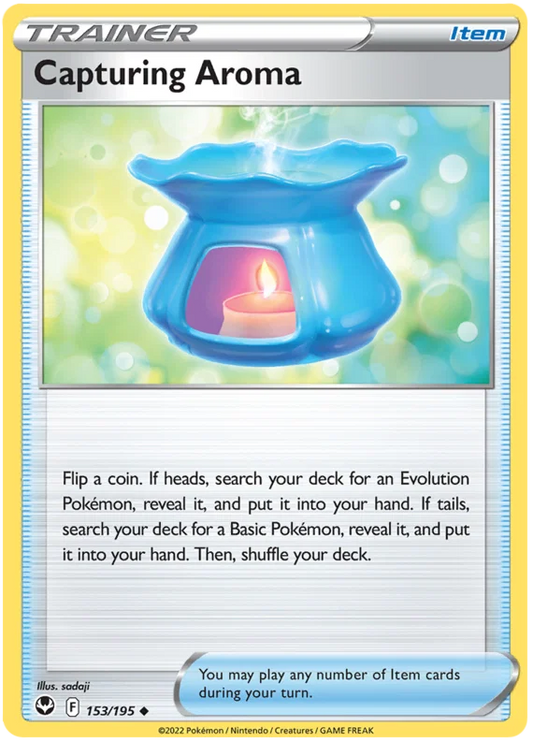 Capturing Aroma [Reverse Holo] (153/195) - Silver Tempest