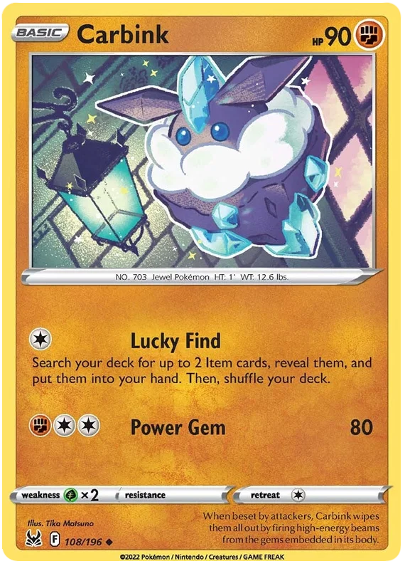 Carbink (108/196) - Lost Origin