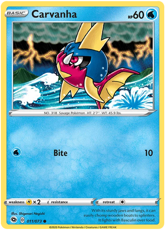 Carvanha (011/073) - Champion's Path