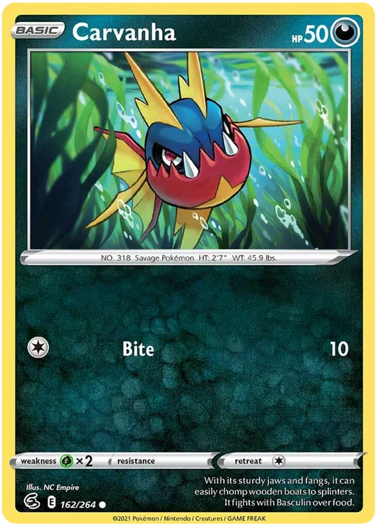 Carvanha (162/264) - Fusion Strike