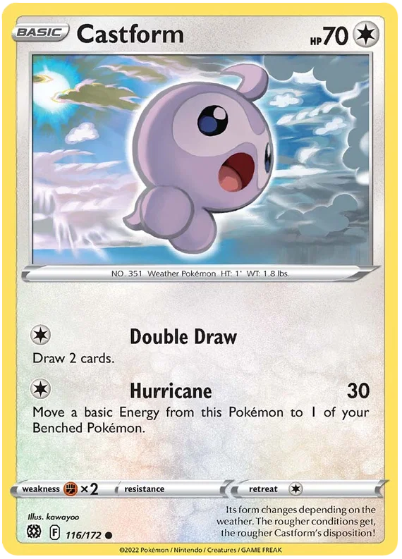 Castform (116/172) - Brilliant Stars