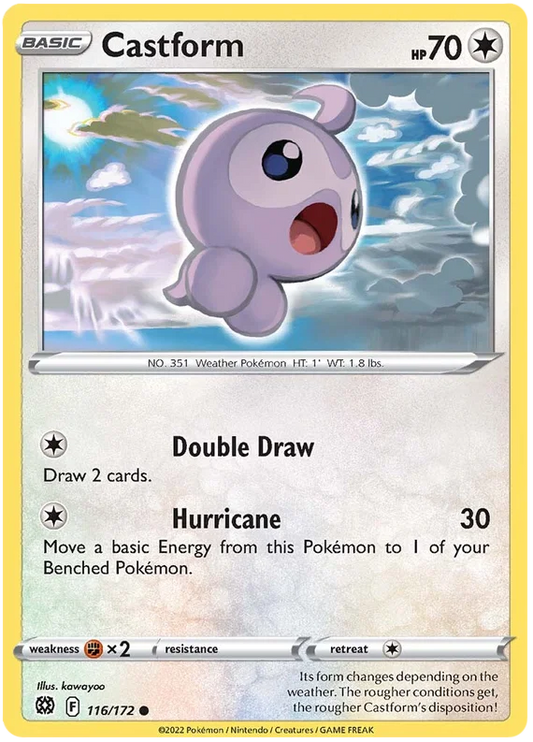 Castform (116/172) - Brilliant Stars