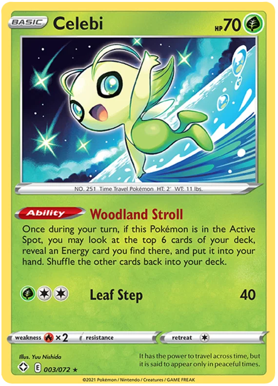 Celebi (003/072) - Shining Fates