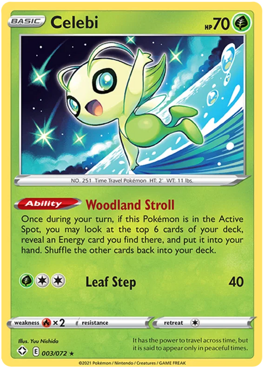 Celebi (003/072) - Shining Fates