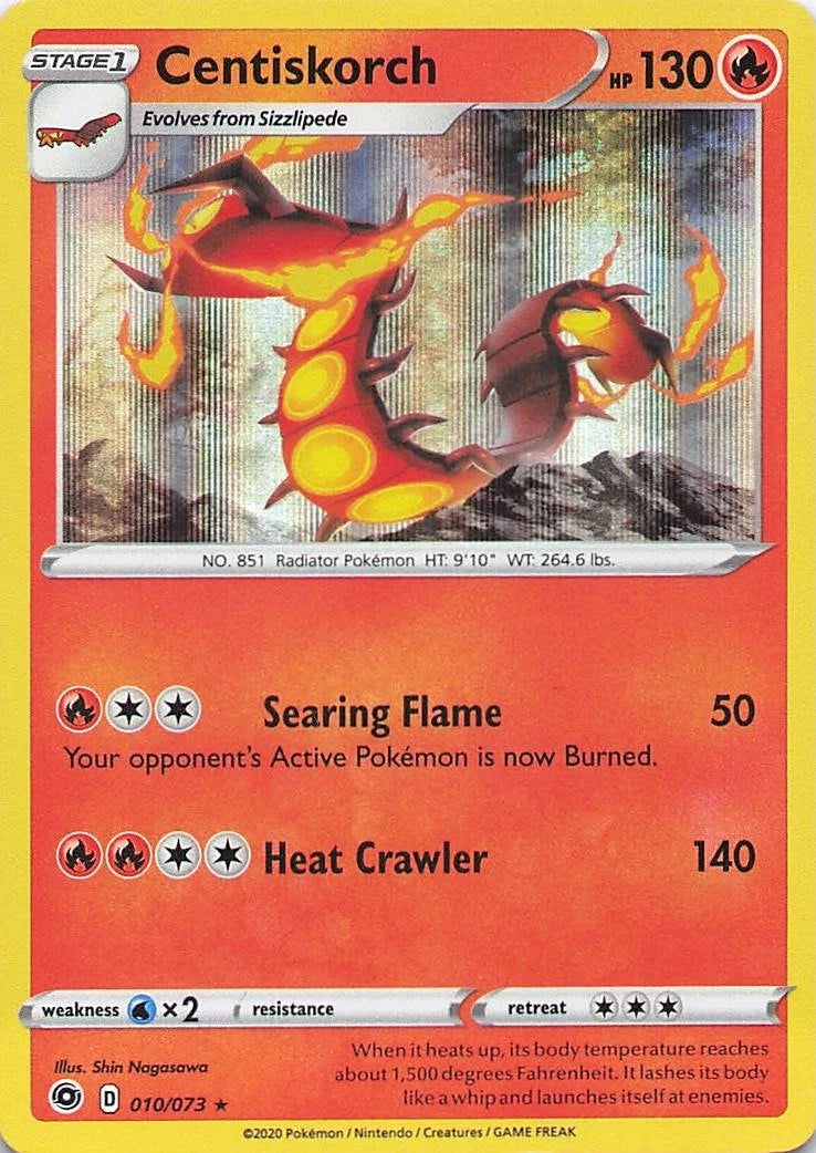 Centiskorch Holo (010/073) - Champion's Path