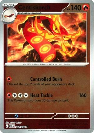 Centiskorch Reverse Holo (010/084) - Pitch Black