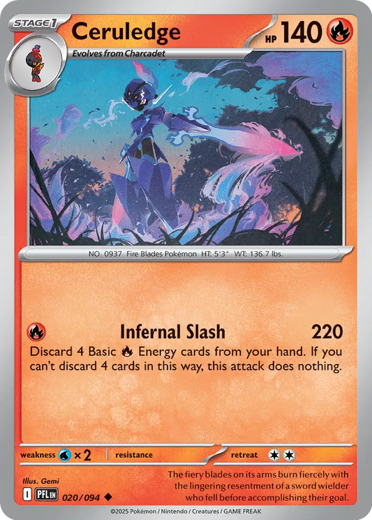 Ceruledge (020/094) - Phantasmal Flames