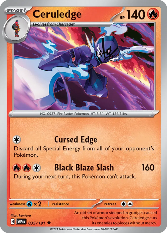 Ceruledge (035/191) - Surging Sparks