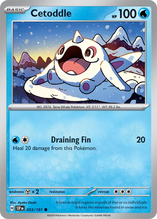 Cetoddle (053/191) - Surging Sparks