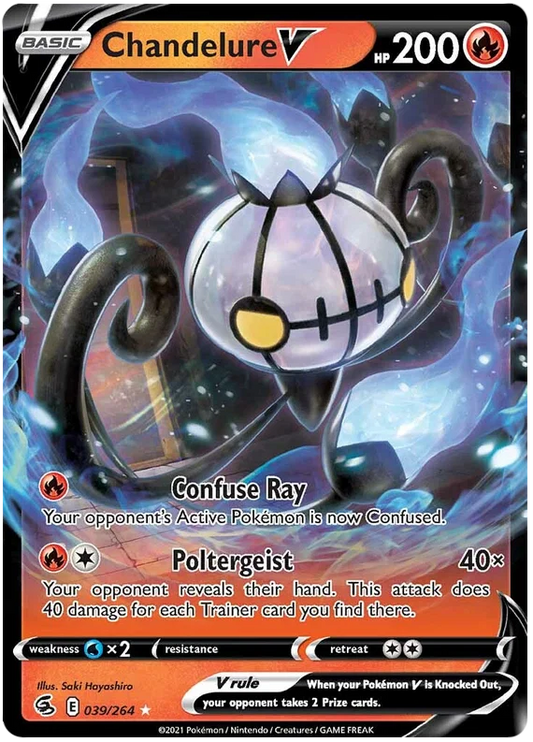 Chandelure V (039/264) - Fusion Strike