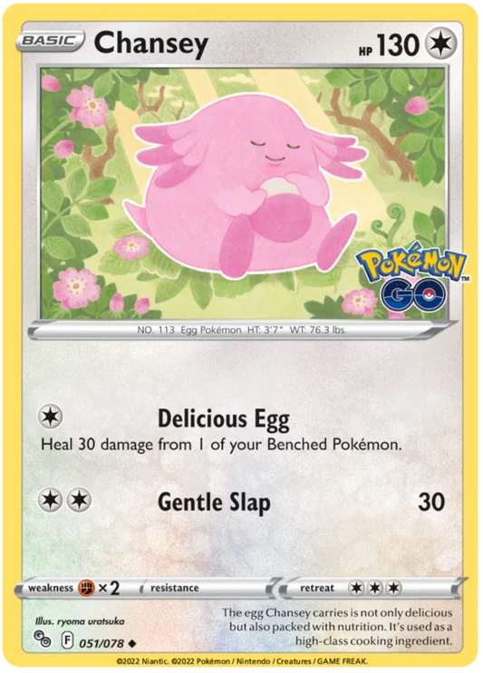 Chansey (051/078) - Pokémon Go