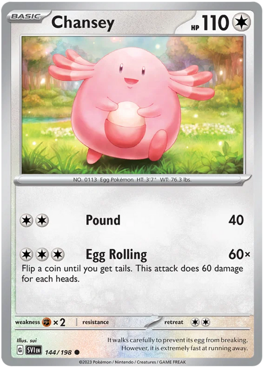 Chansey (144/198) - Scarlet & Violet