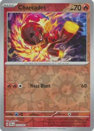 Charcadet Reverse Holo (014/091) - Paldean Fates
