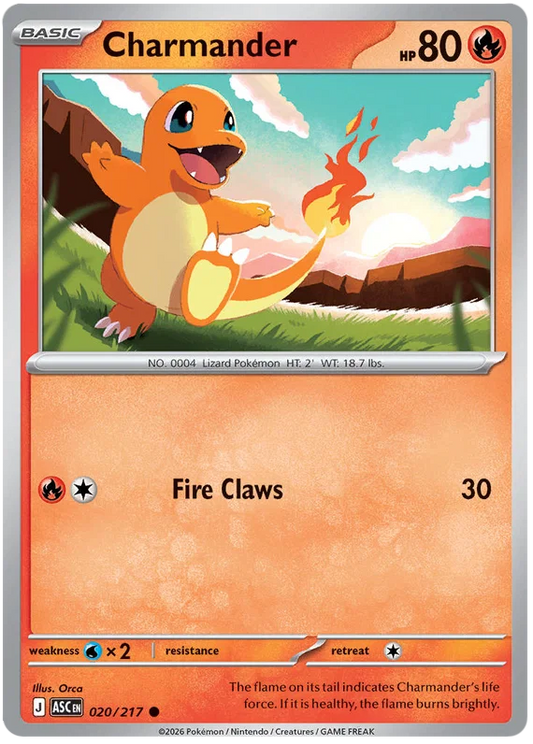 Charmander (020/217) - Ascended Heroes