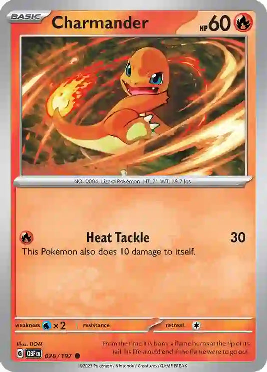 Charmander (026/197) - Obsidian Flames