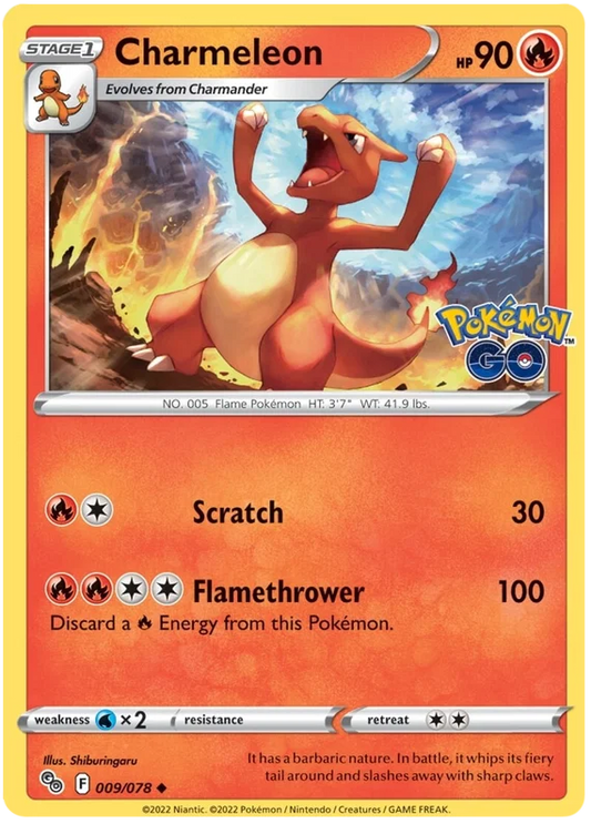 Charmeleon (009/078) - Pokémon Go