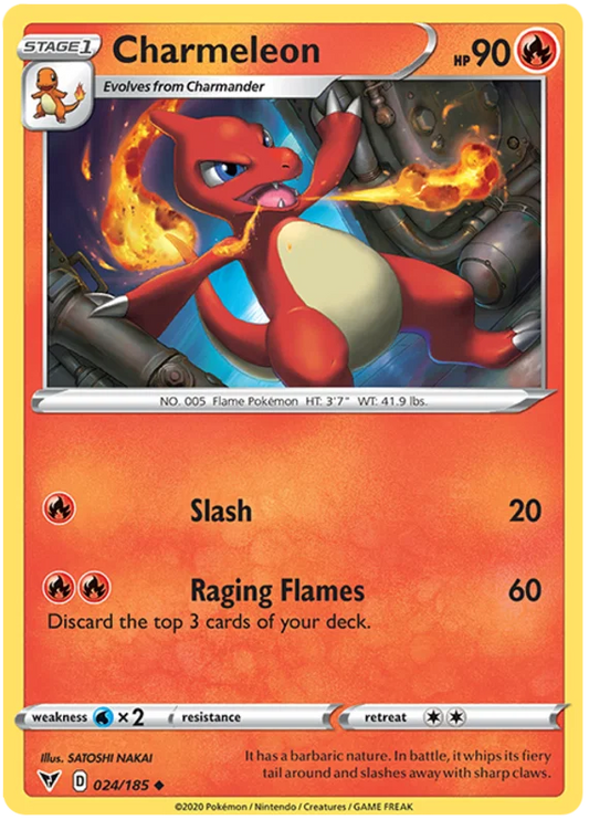 Charmeleon (024/185) - Vivid Voltage