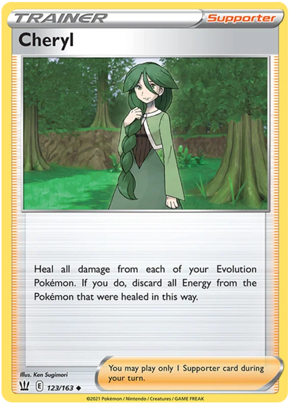 Cheryl (123/163) - Battle Styles
