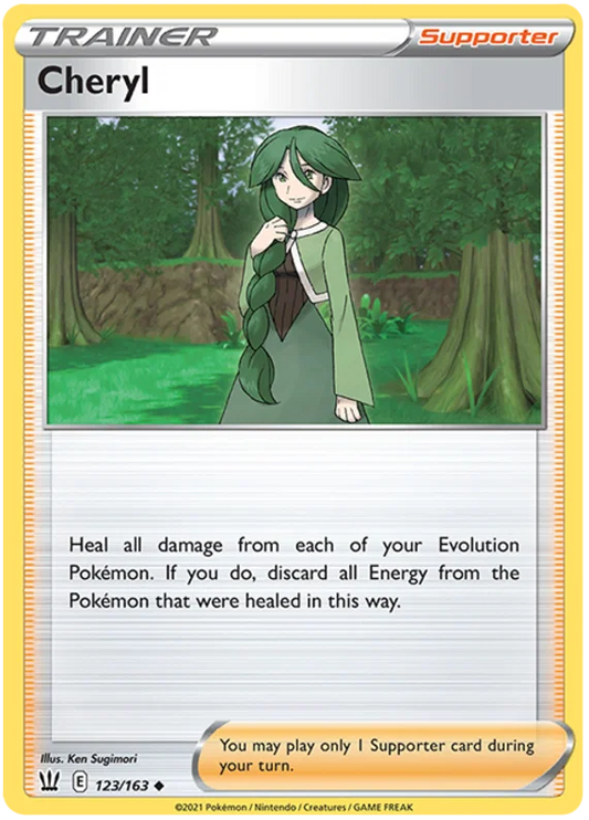 Cheryl [Reverse Holo] (123/163) - Battle Styles
