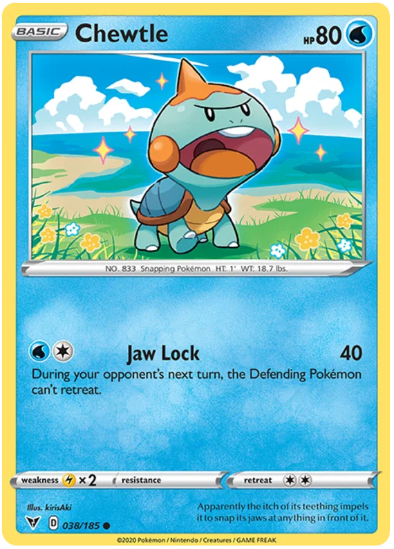 Chewtle (038/185) - Vivid Voltage