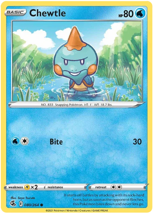 Chewtle (080/264) - Fusion Strike