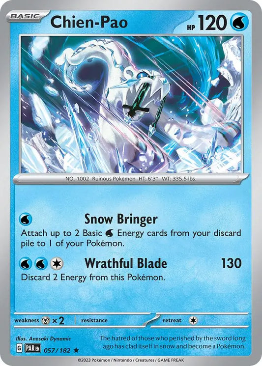 Chien-Pao Holo (057/182) - Paradox Rift