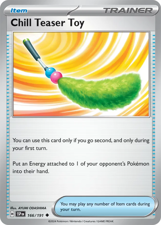Chill Teaser Toy (166/191) - Surging Sparks