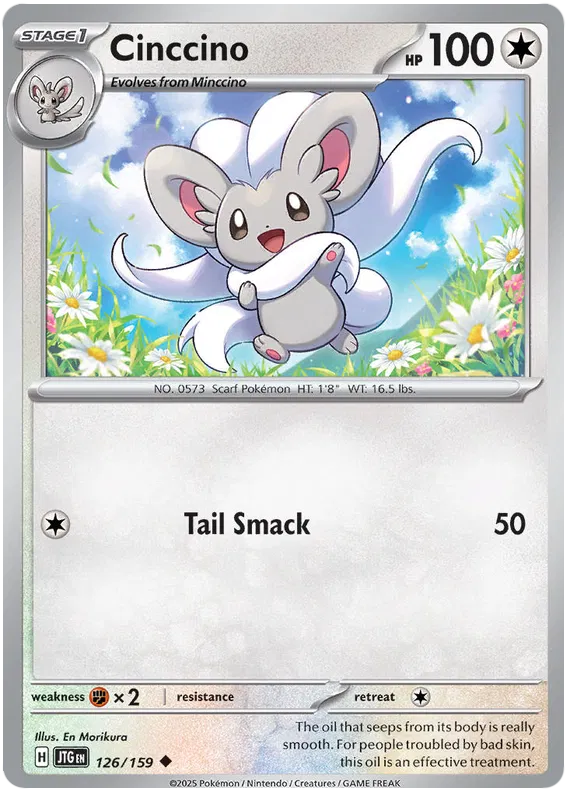 Cinccino (126/159) - Journey Together