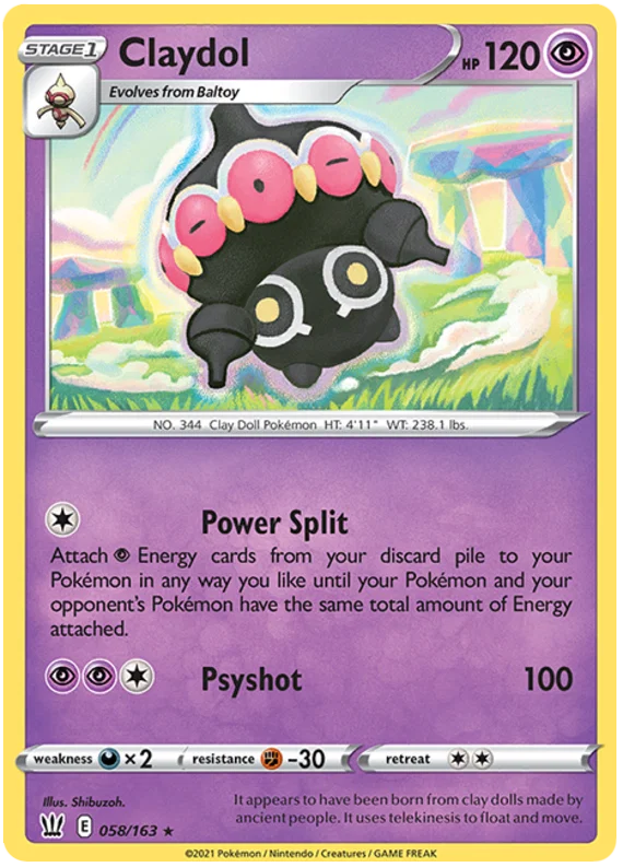 Claydol (058/163) - Battle Styles