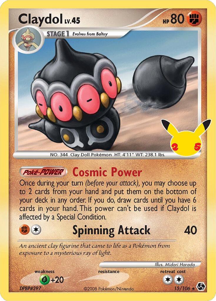 Claydol (15/106) - Celebrations Classic Collection