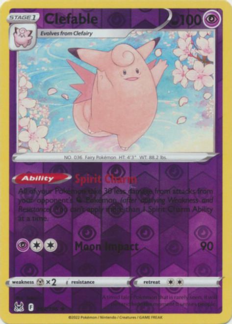 Clefable Reverse Holo (063/196) - Lost Origin