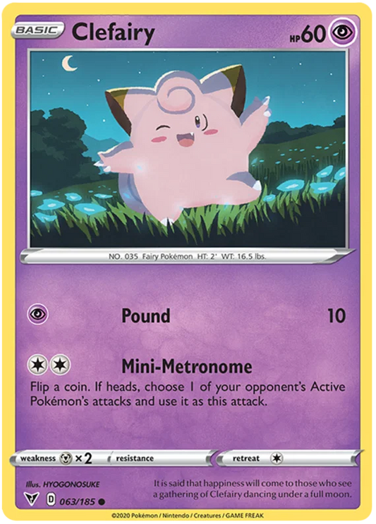 Clefairy (063/185) - Vivid Voltage