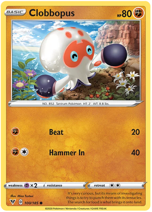 Clobbopus (100/185) - Vivid Voltage