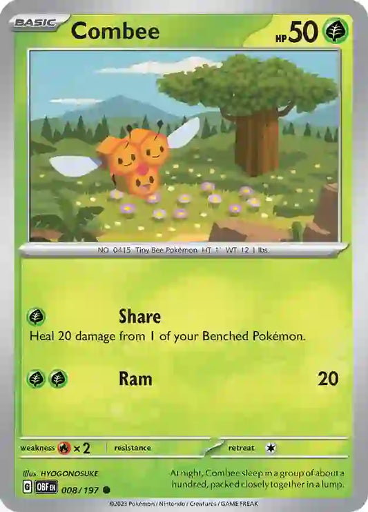 Combee (008/197) - Obsidian Flames