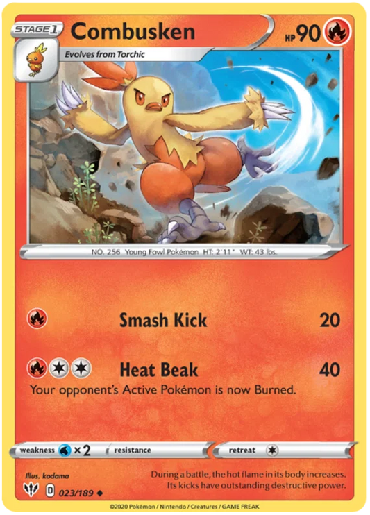 Combusken (023/189) - Darkness Ablaze
